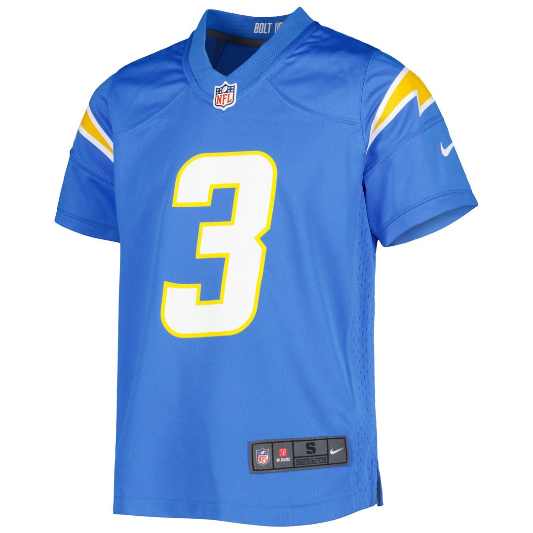 Derwin James Jr. Los Angeles Chargers Nike Youth Game Jersey - Powder Blue