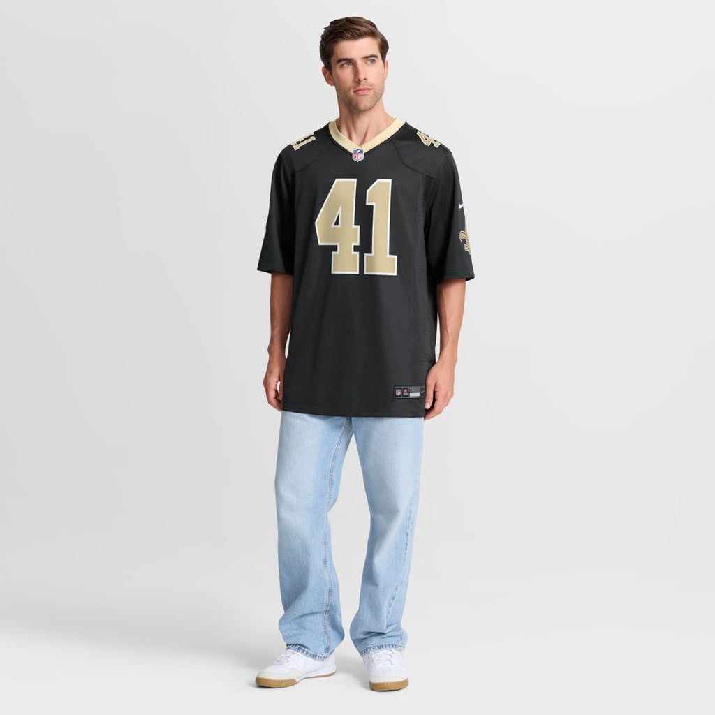 Alvin Kamara New Orleans Saints Nike Game Jersey - Black