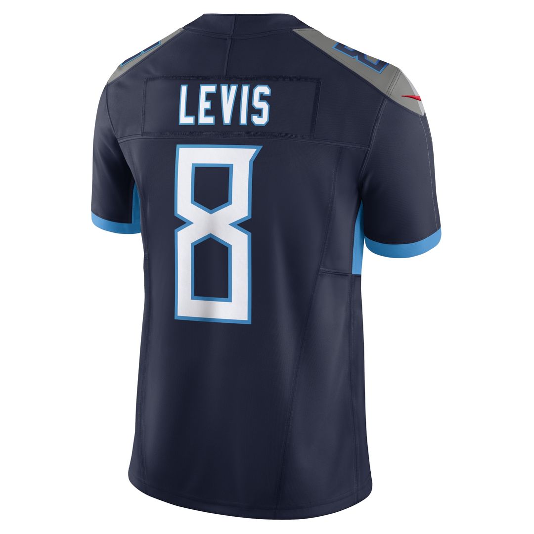 Will Levis Tennessee Titans Nike Alternate Oilers Throwback Vapor F.U.S.E. Limited Jersey - Light Blue