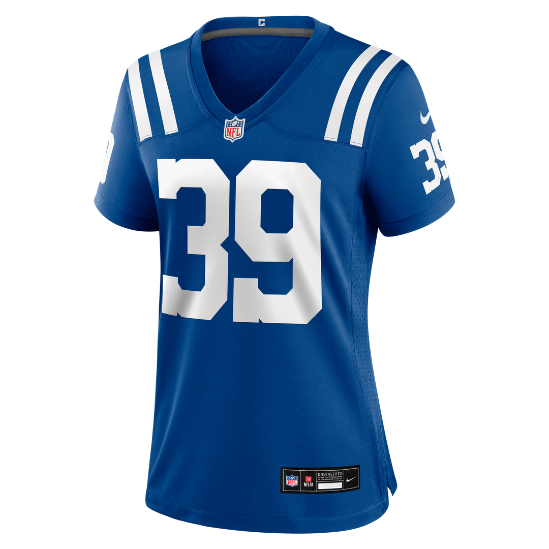 George Odum Indianapolis Colts Nike Women's Team Game Jersey -  Royal