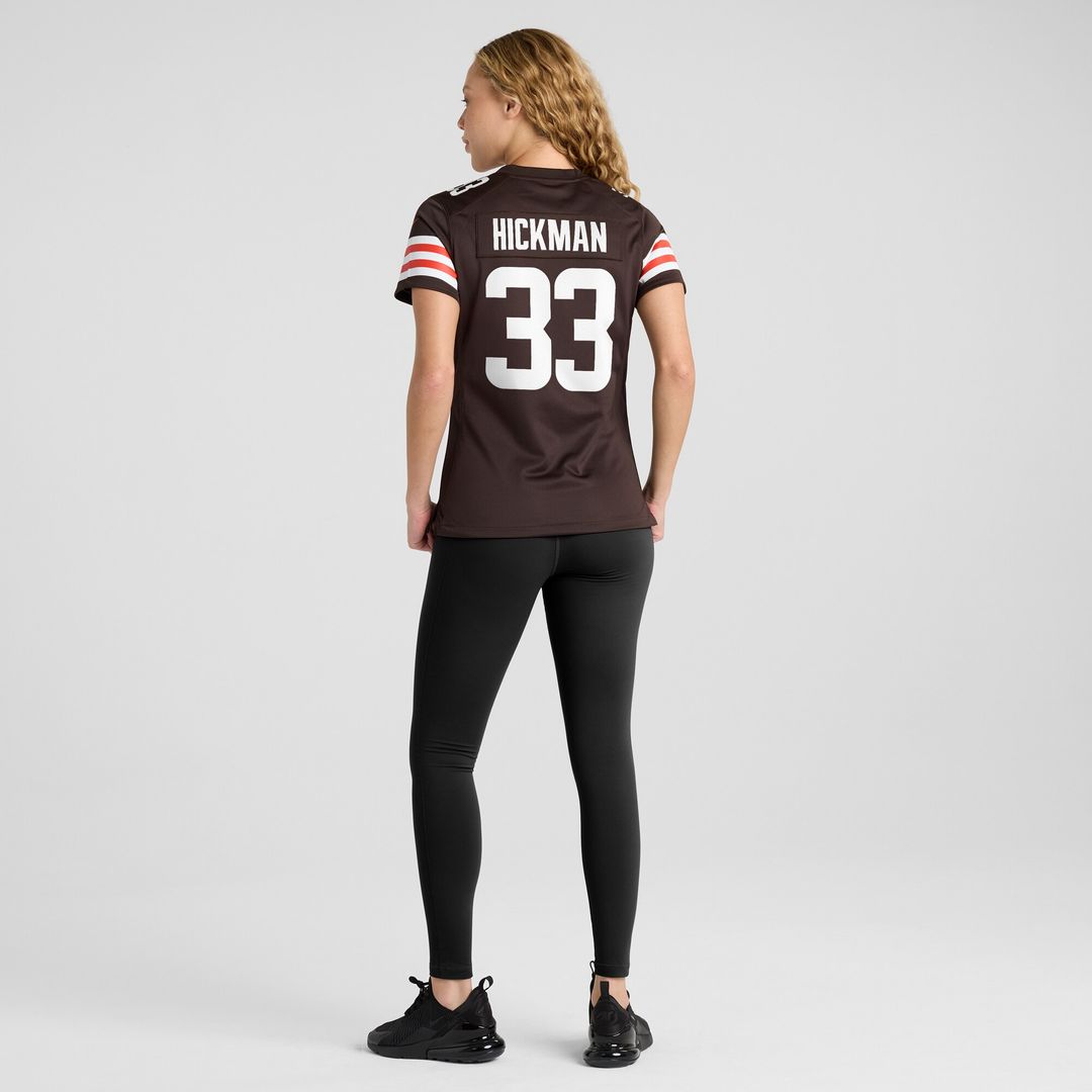 Ronnie Hickman Cleveland Browns Nike Women's Team Game Jersey -  Brown