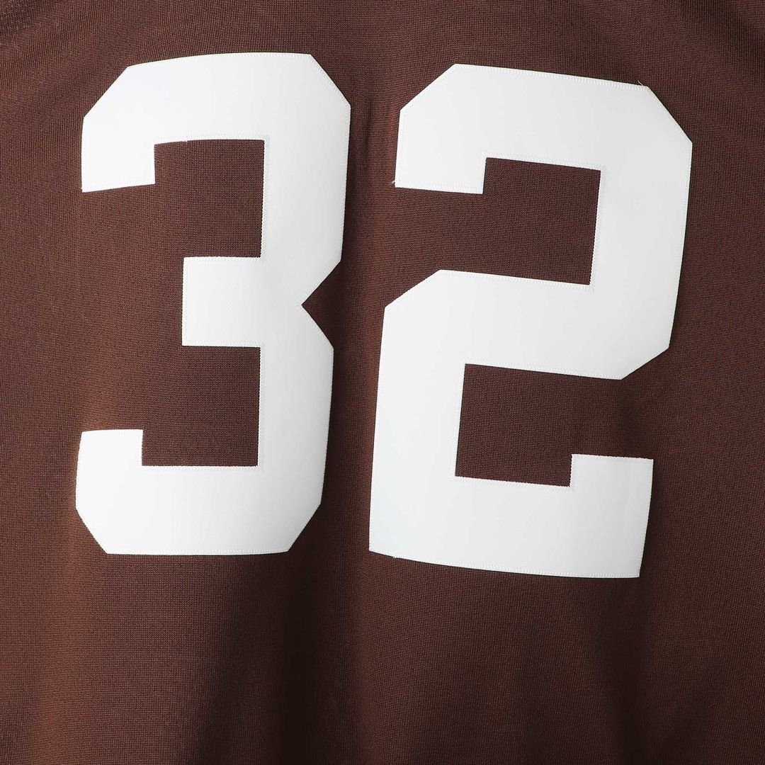 Jim Brown Cleveland Browns 1964 Mitchell & Ness Authentic Throwback Retired Player Jersey - Brown