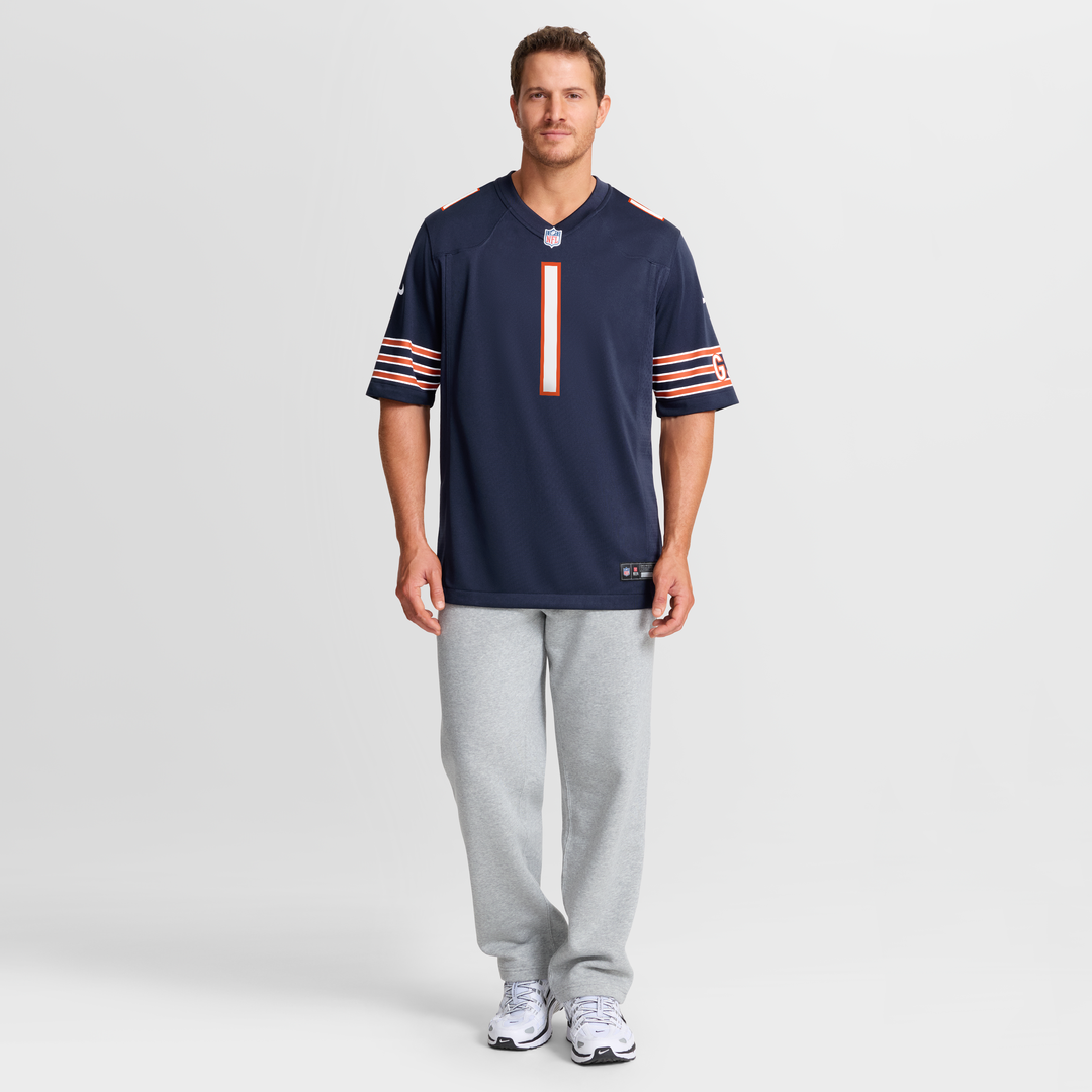 Number 1 Groom Chicago Bears Nike Game Jersey - Navy