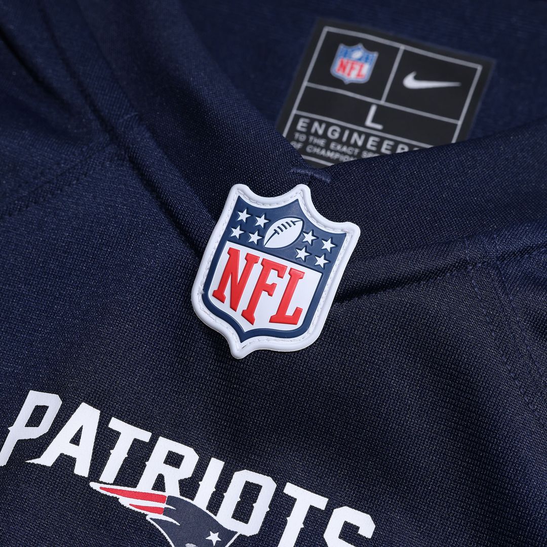 Bryce Baringer New England Patriots Nike Team Game Jersey -  Navy