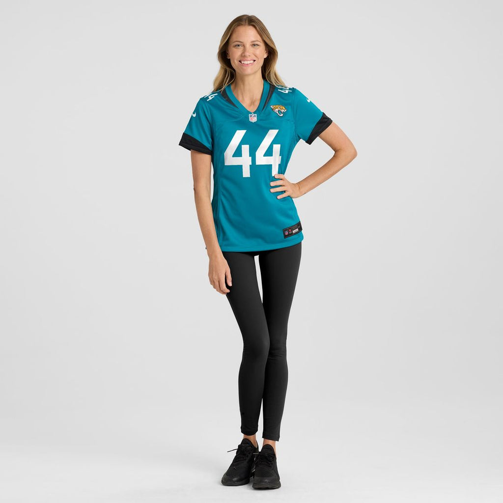 Travon Walker Jacksonville Jaguars Nike Women's Player Jersey - Teal