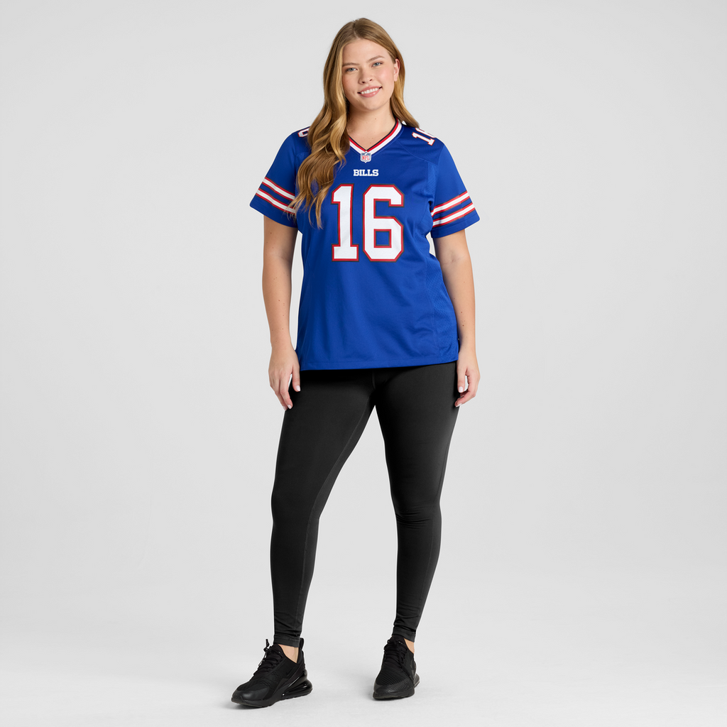 Tyler Bass Buffalo Bills Nike Women's Team Game Jersey -  Royal
