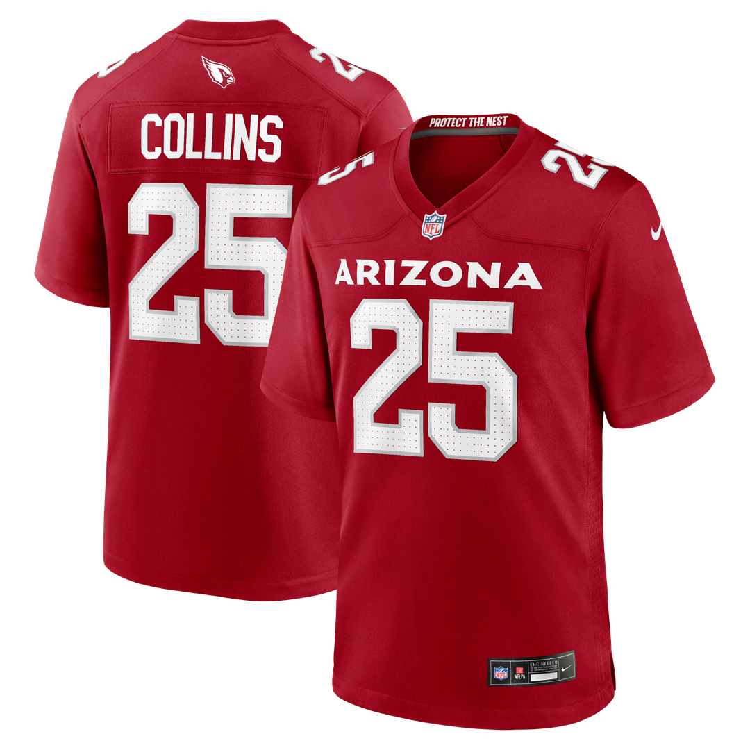Zaven Collins Arizona Cardinals Nike Home Game Jersey - Cardinal