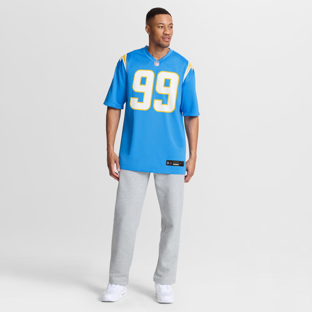Scott Matlock Los Angeles Chargers Nike Team Game Jersey - Powder Blue