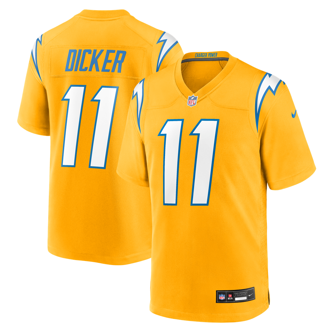 Cameron Dicker Los Angeles Chargers Nike Alternate Game Jersey -  Gold