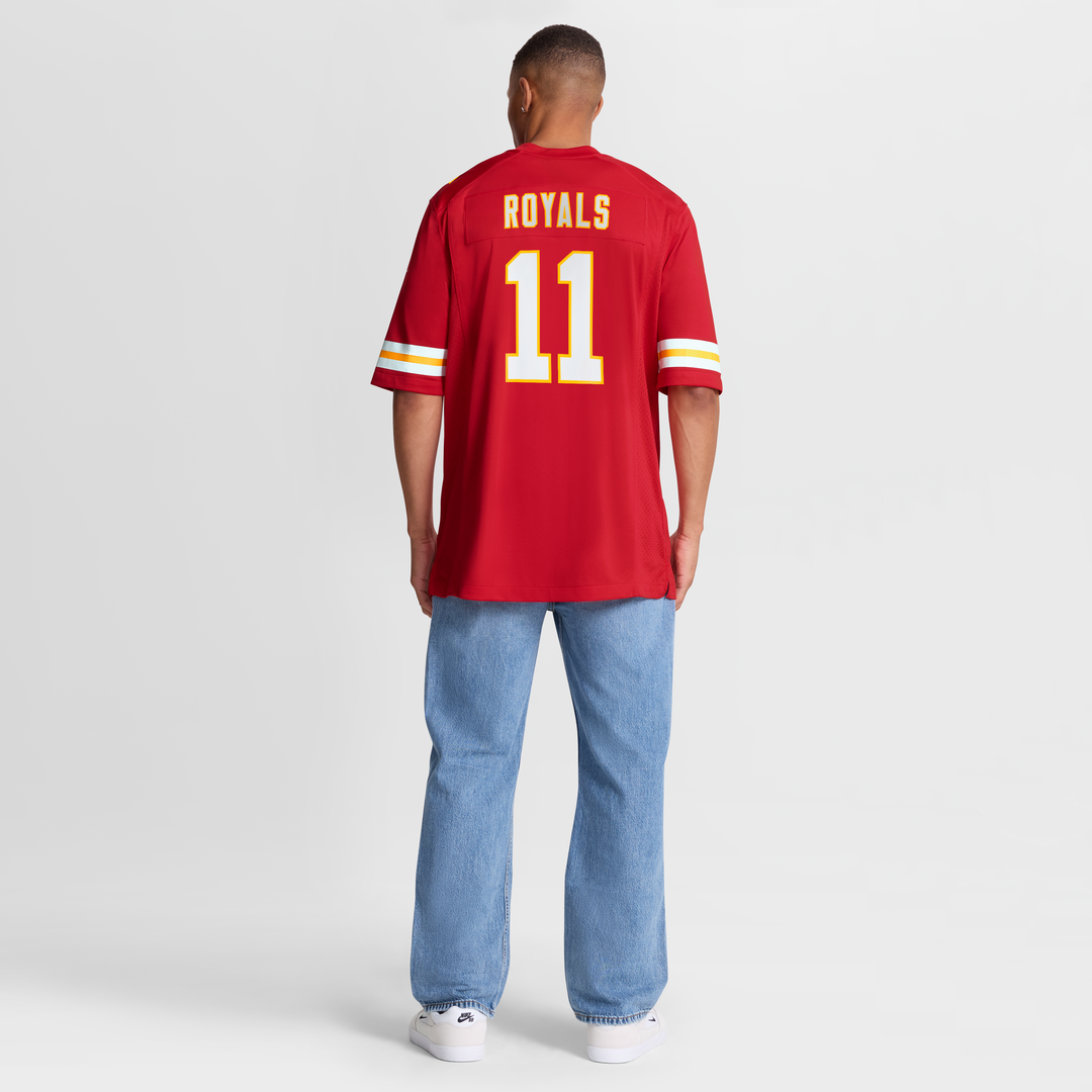 Jalen Royals Kansas City Chiefs Nike Team Game Jersey -  Red