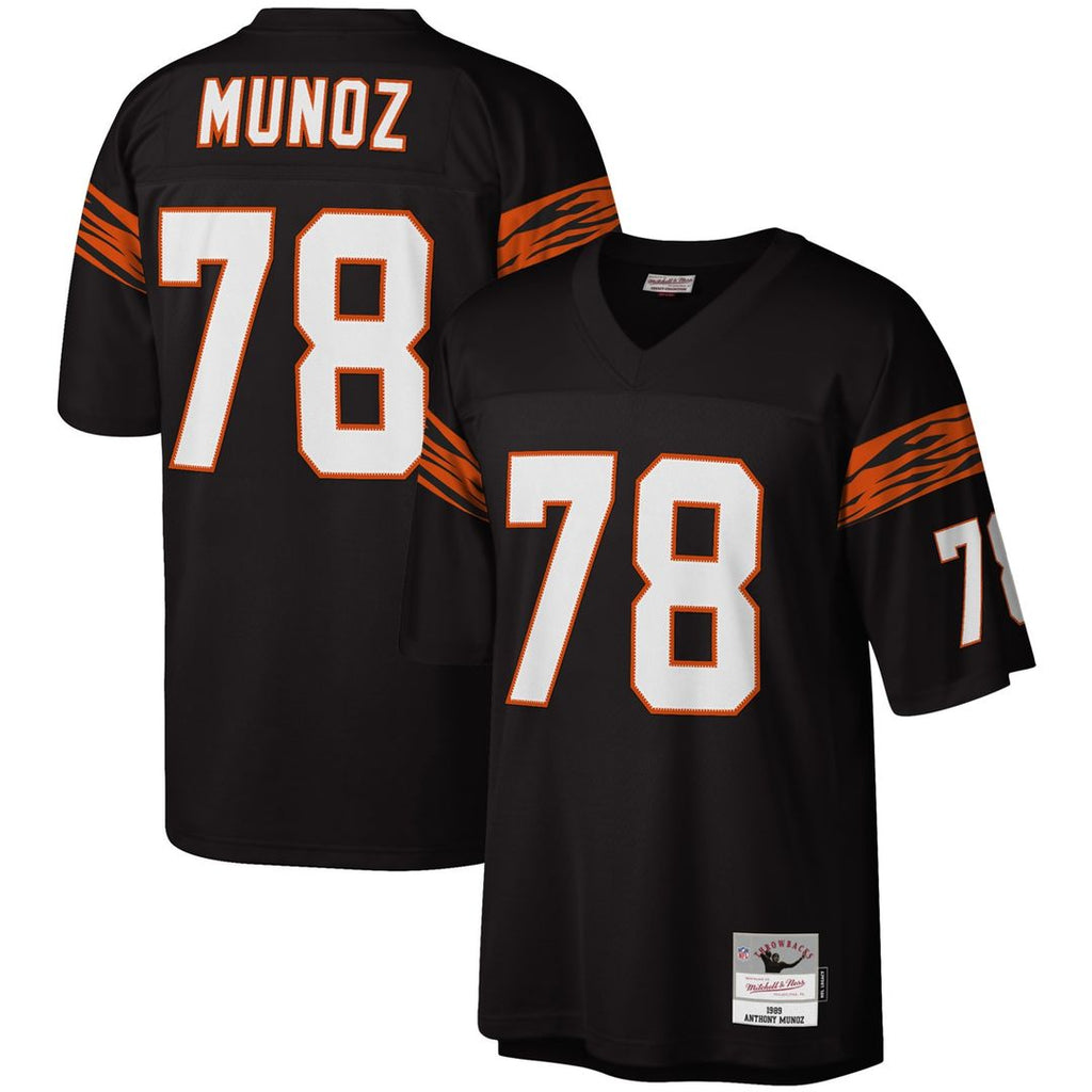 Anthony Muñoz Cincinnati Bengals Mitchell & Ness Legacy Replica Jersey - Black