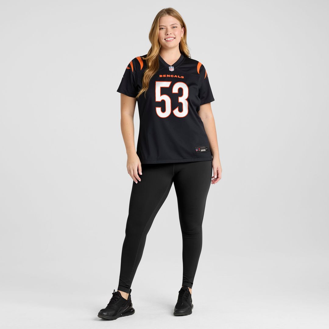 Boye Mafe Cincinnati Bengals Nike Women's Team Game Jersey -  Black