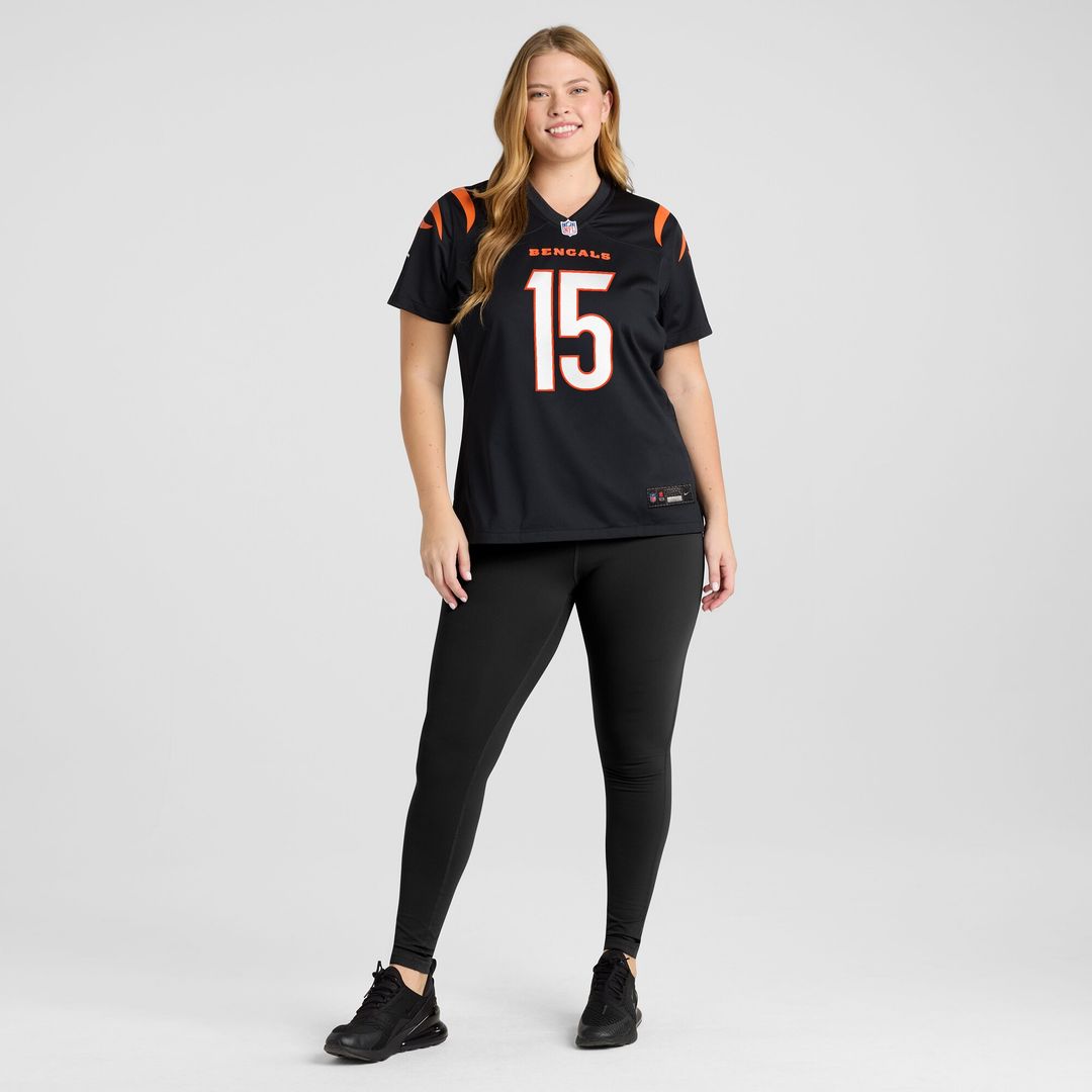 Charlie Jones Cincinnati Bengals Nike Women's Team Game Jersey -  Black