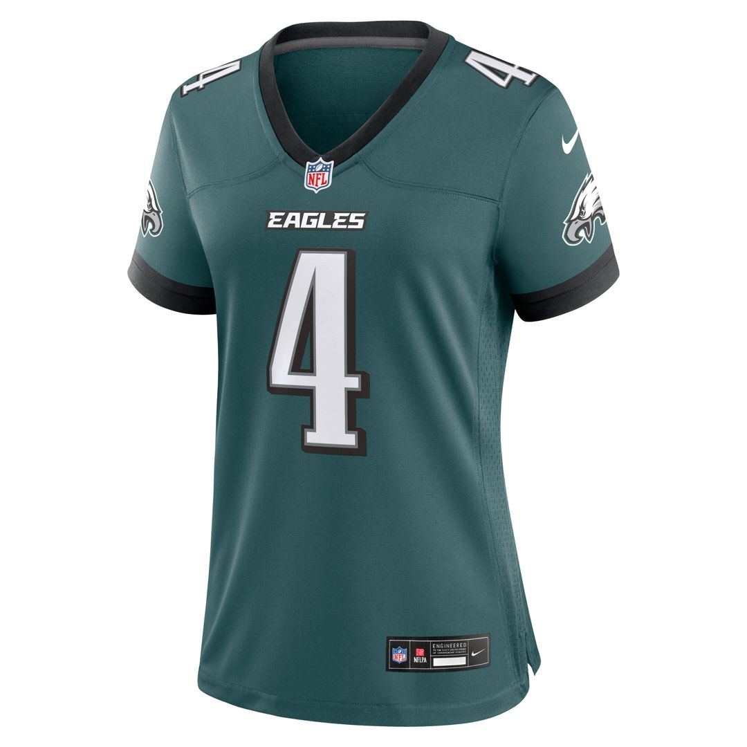 Jake Elliott Philadelphia Eagles Nike Women's Team Game Jersey -  Midnight Green