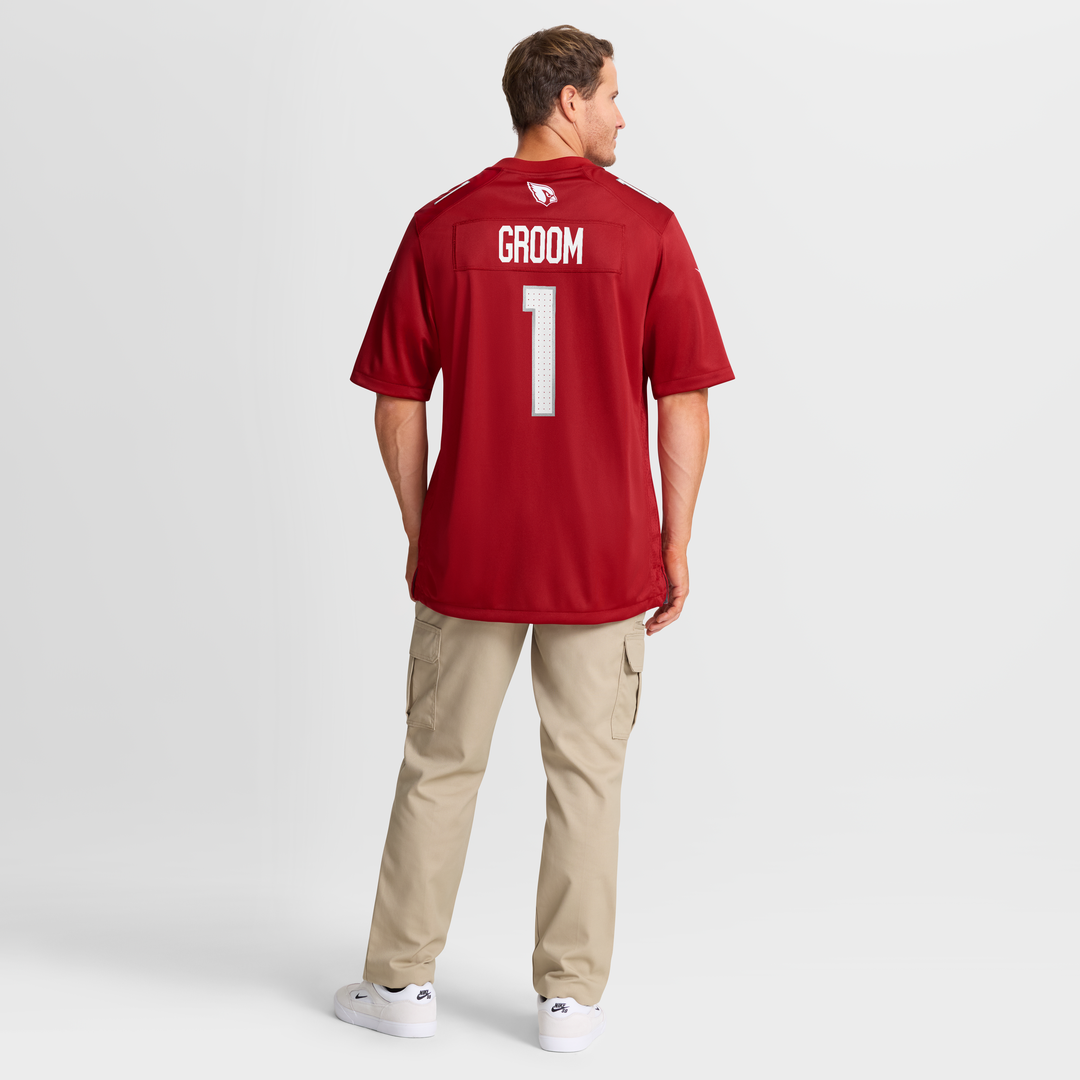 Number 1 Groom Arizona Cardinals Nike Game Jersey - Cardinal