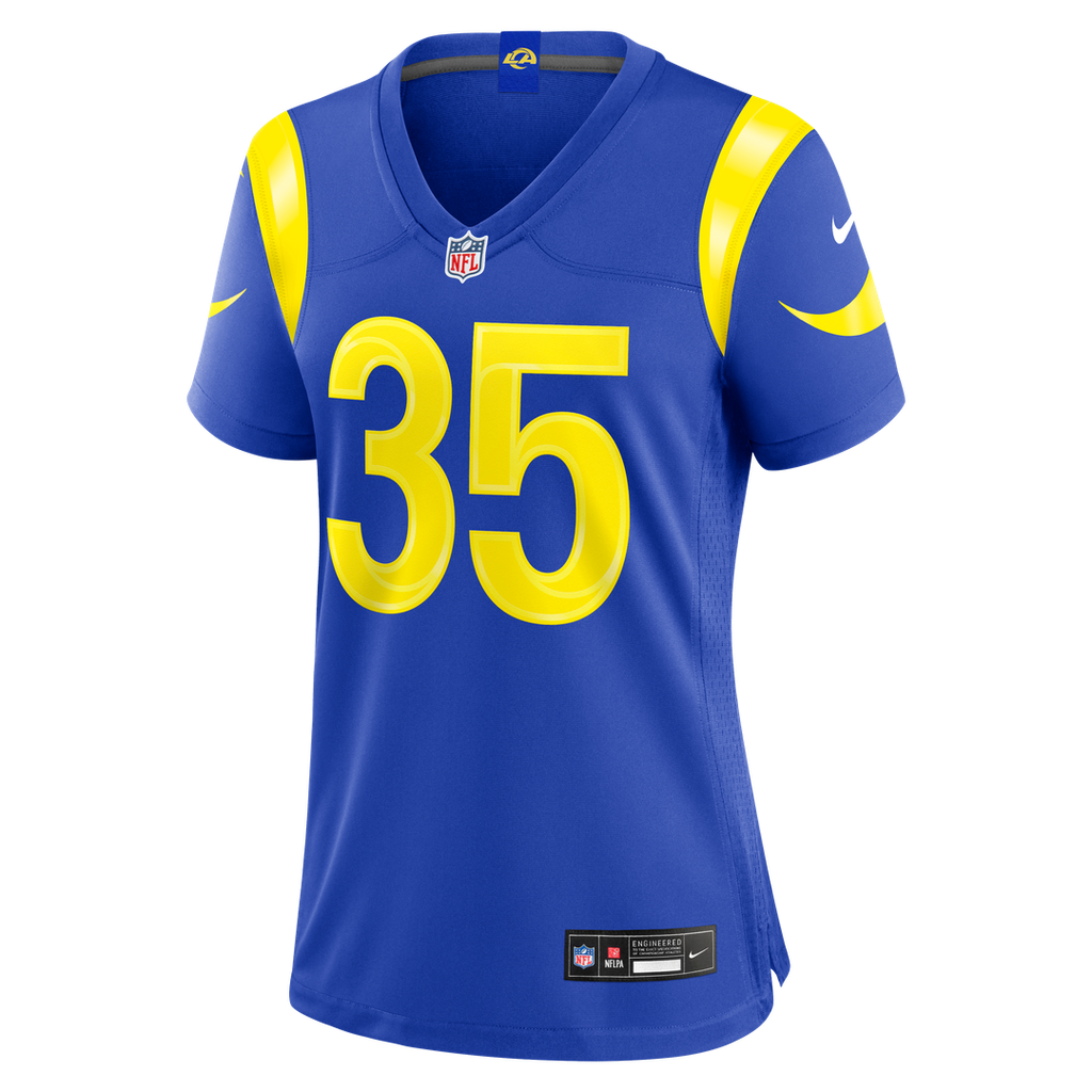 Jaylen Watson Los Angeles Rams Nike Women's Team Game Jersey -  Royal