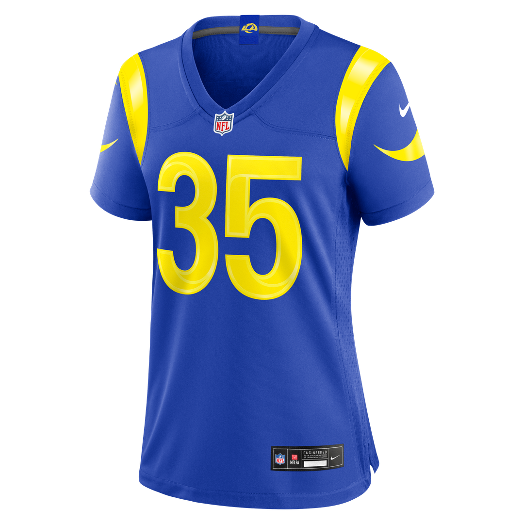 Jaylen Watson Los Angeles Rams Nike Women's Team Game Jersey -  Royal