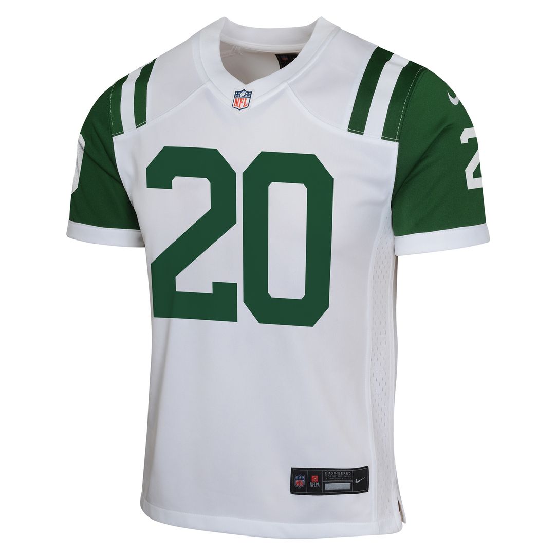 Breece Hall New York Jets Nike Youth Game Jersey - White
