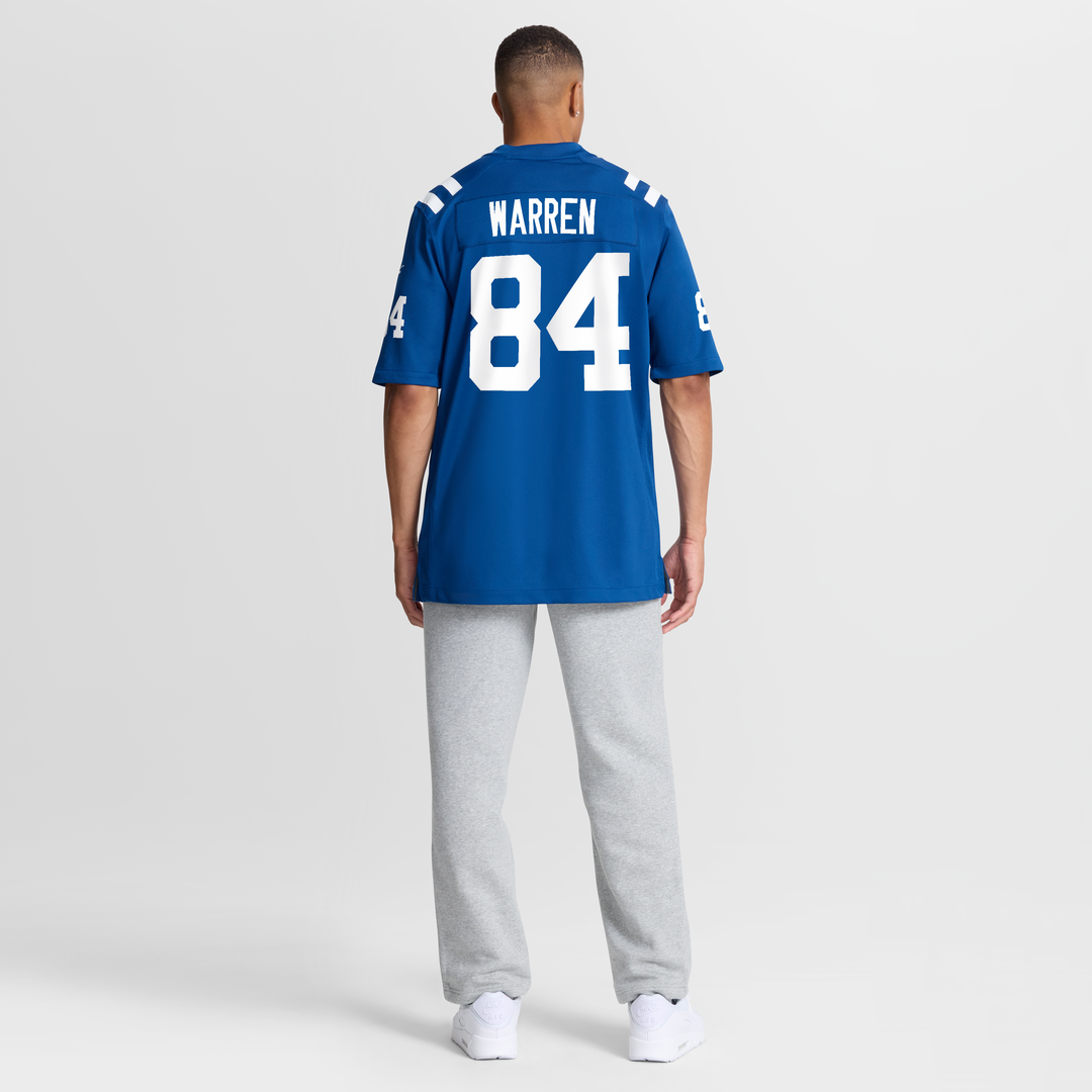 Tyler Warren Indianapolis Colts Nike Team Game Jersey - Royal