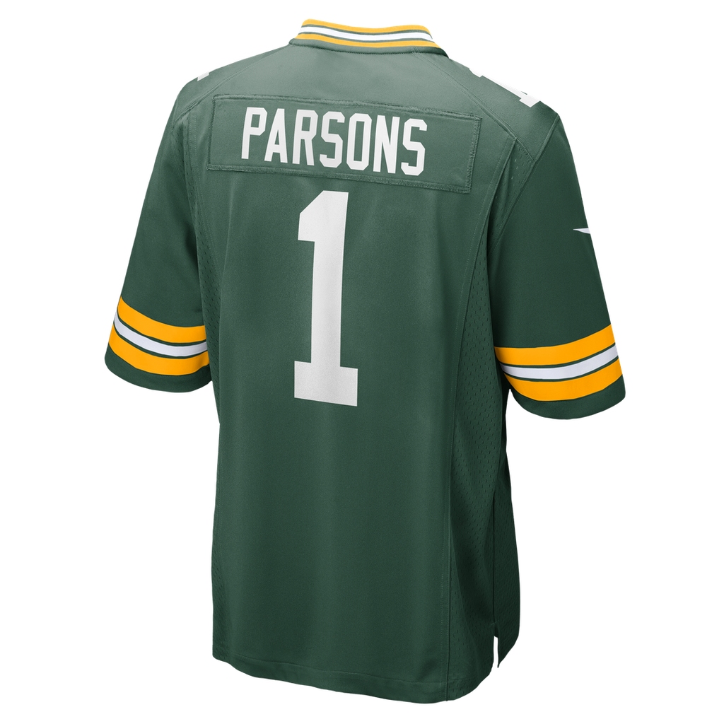 Micah Parsons Green Bay Packers Nike Game Player Jersey - Green