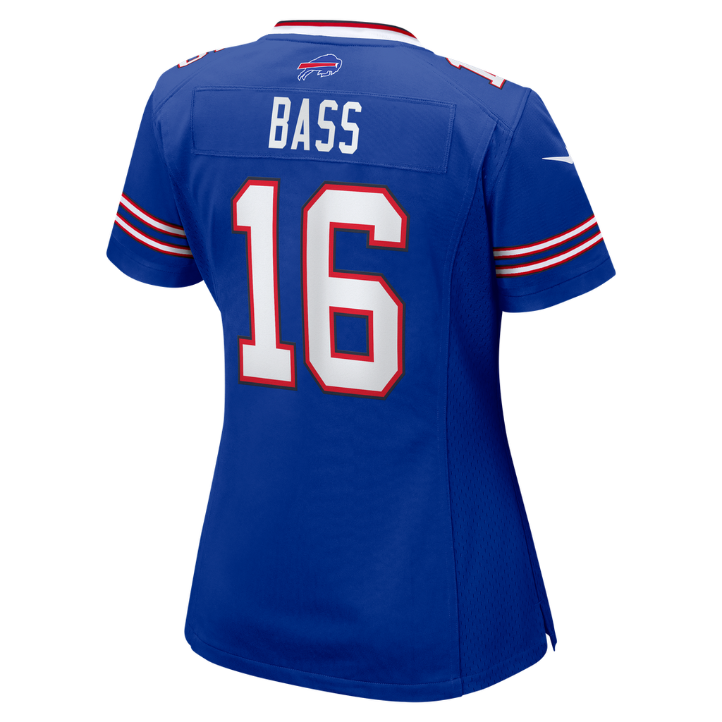 Tyler Bass Buffalo Bills Nike Women's Team Game Jersey -  Royal