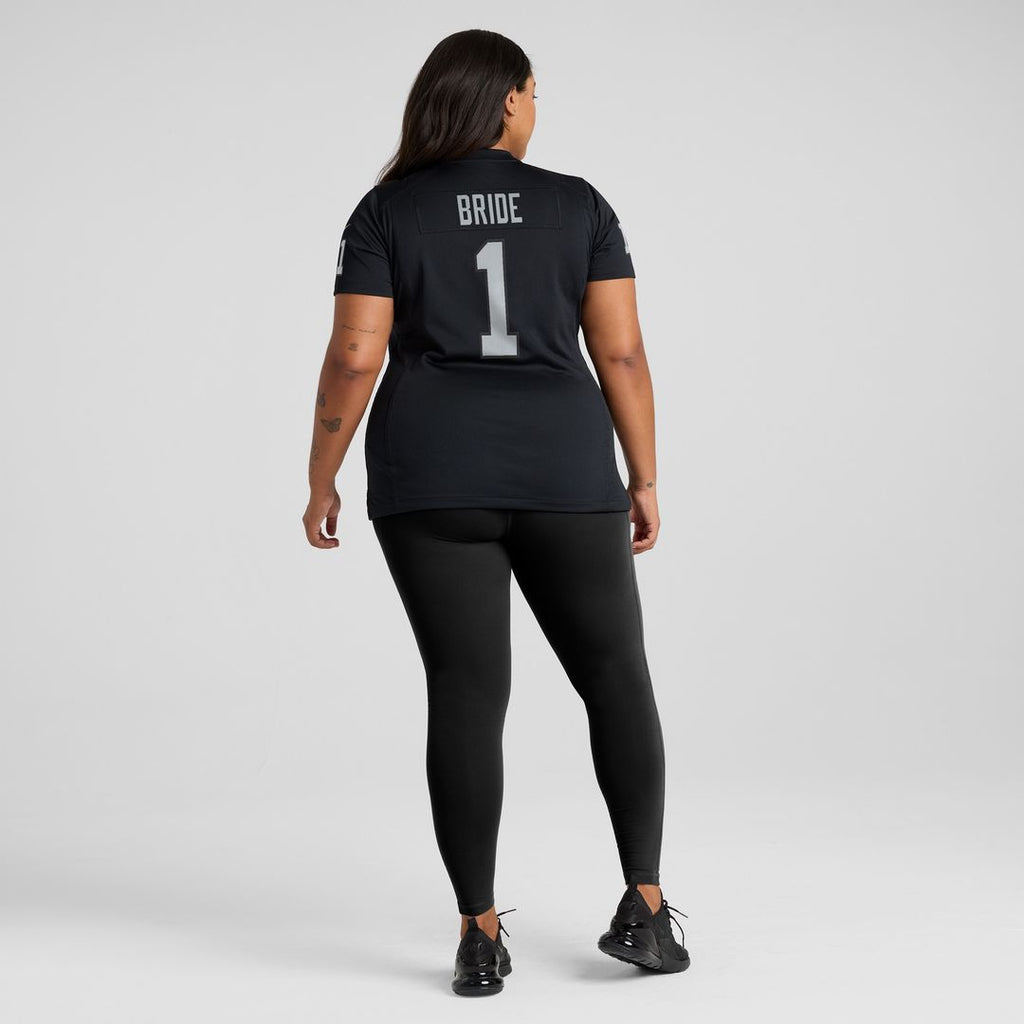 Number 1 Bride Las Vegas Raiders Nike Women's Game Jersey - Black