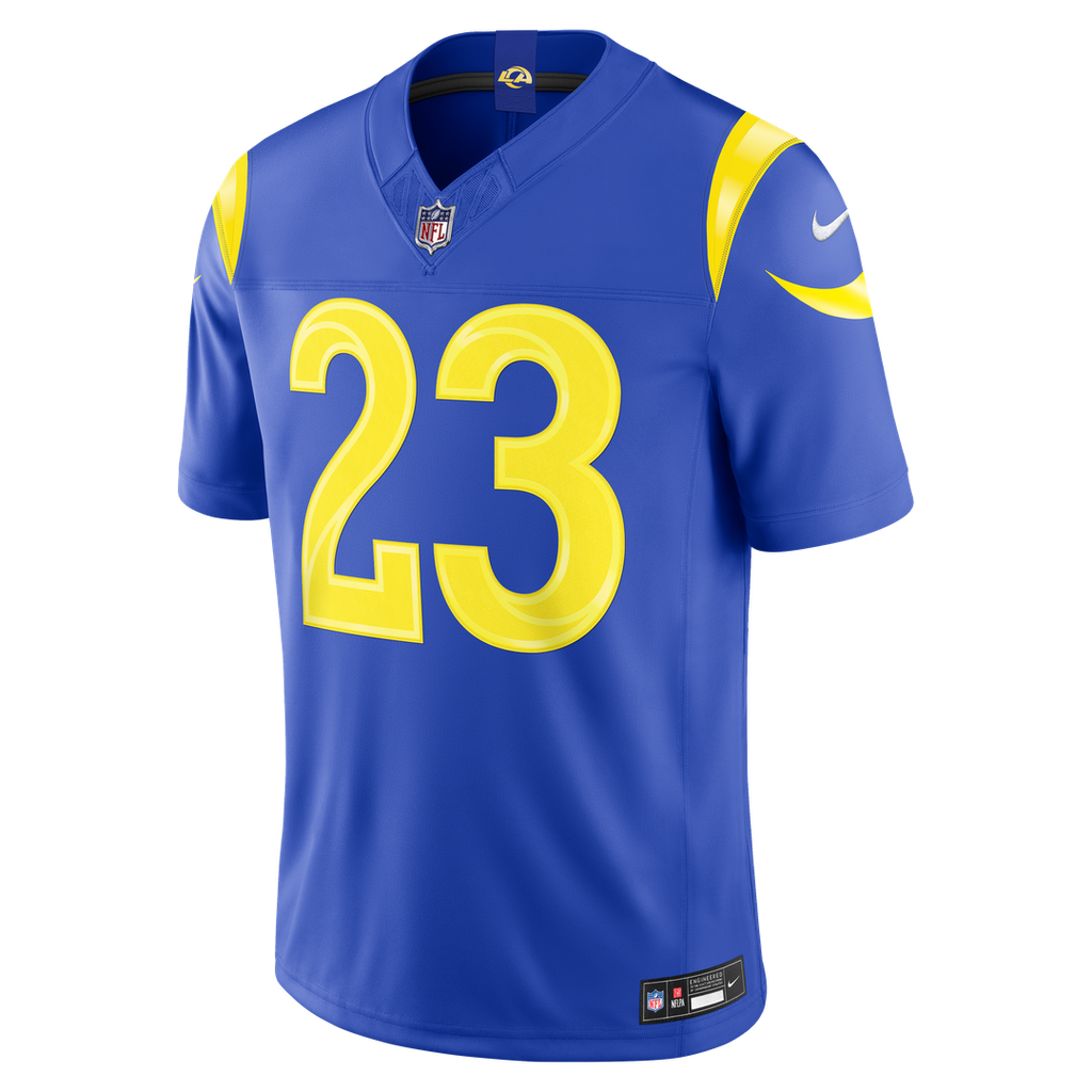 Kyren Williams Los Angeles Rams Nike Vapor F.U.S.E. Stitched Limited Jersey - White