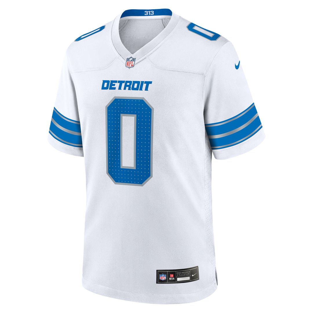 Jahmyr Gibbs Detroit Lions Nike 2nd Alternate Game Player Jersey - Black