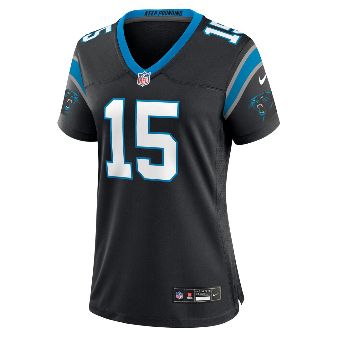 Jimmy Horn Jr Carolina Panthers Nike Women's Team Game Jersey -  Black