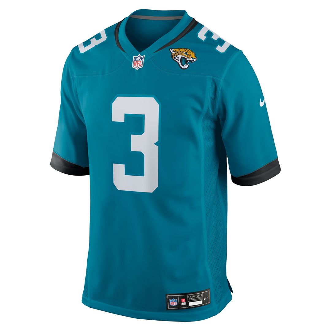 Jakobi Meyers Jacksonville Jaguars Nike Alternate  Game Jersey -  Black