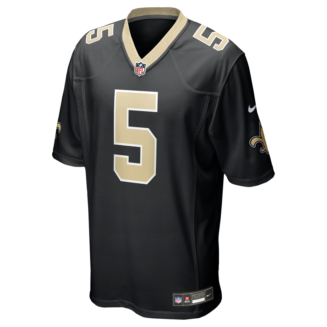 Kendre Miller New Orleans Saints Nike Team Game Jersey -  Black