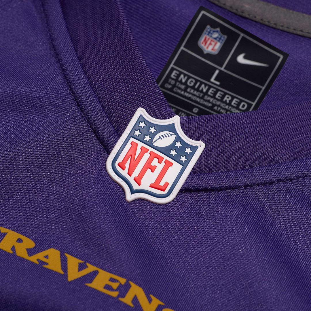 Lamar Jackson Baltimore Ravens Nike Game Jersey - White