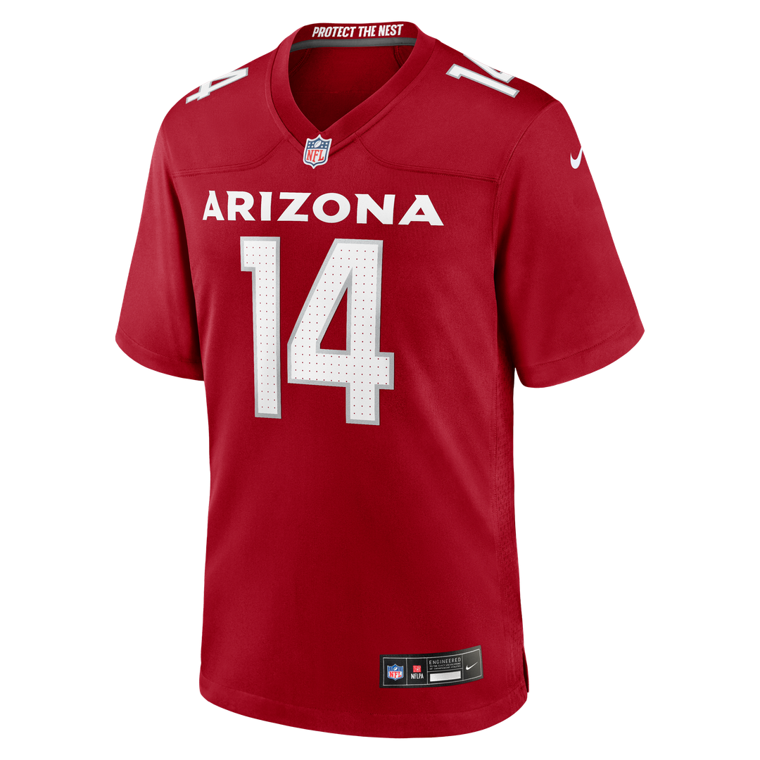 Michael Wilson Arizona Cardinals Nike Team Game Jersey -  Cardinal