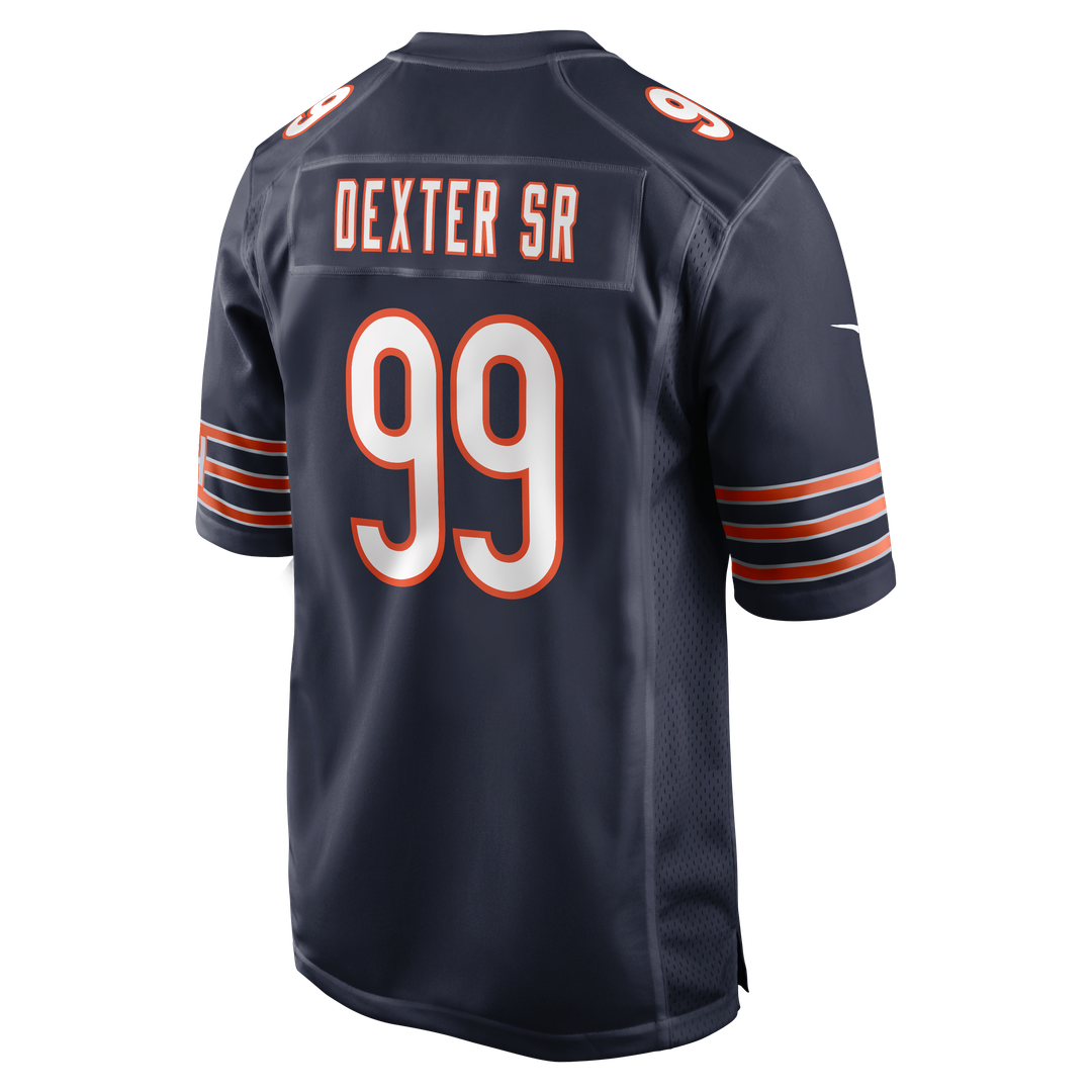 Gervon Dexter Sr. Chicago Bears Nike  Game Jersey -  Navy