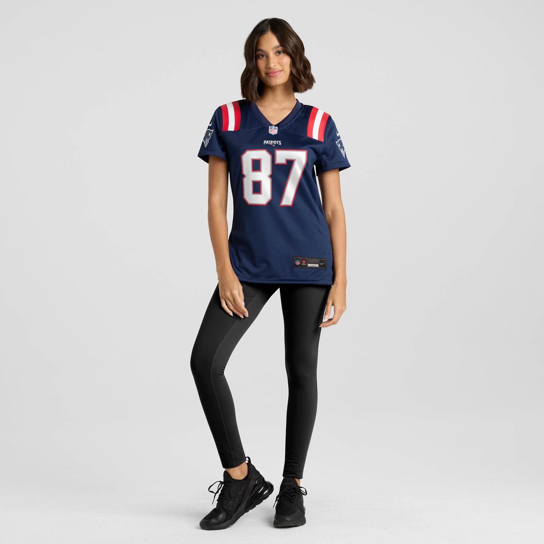 Romeo Doubs New England Patriots Nike Women's Game Jersey - Navy