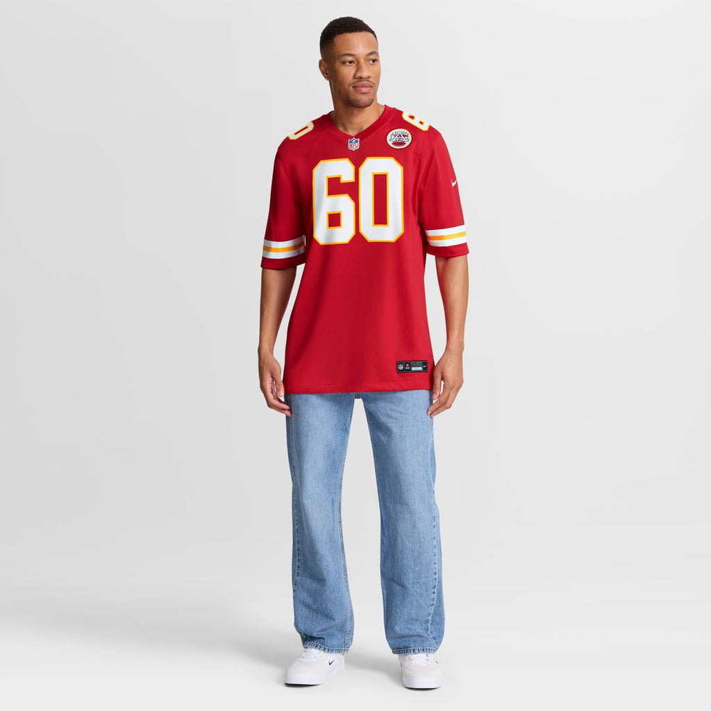 Hunter Nourzad Kansas City Chiefs Nike  Game Jersey -  Red