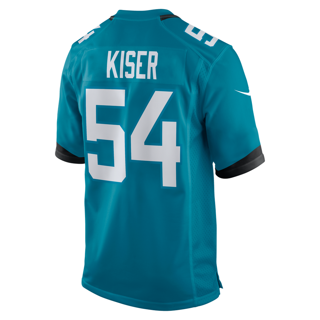 Jack Kiser Jacksonville Jaguars Nike Team Game Jersey -  Teal