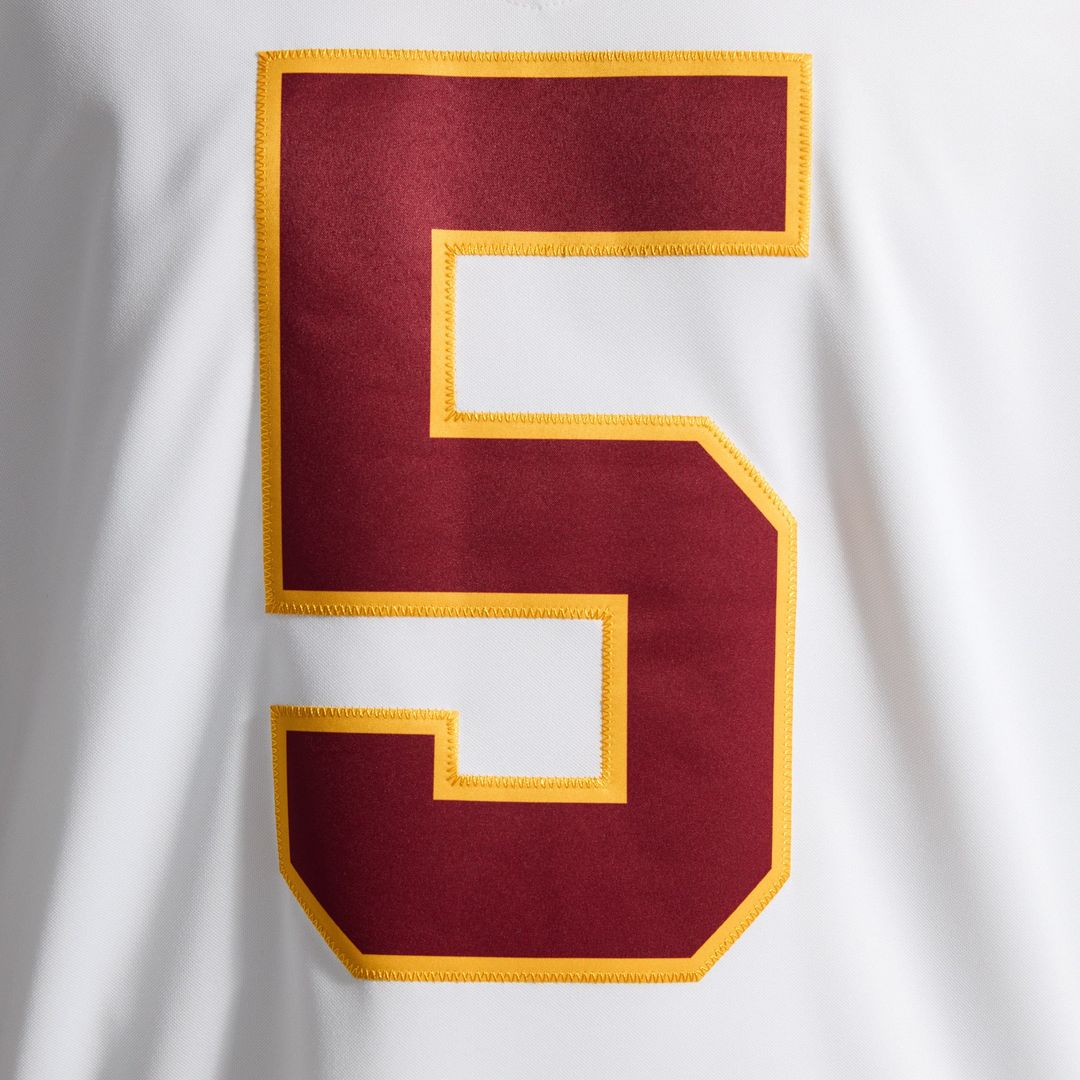Jayden Daniels Washington Commanders Nike Vapor F.U.S.E. Stitched Limited Jersey - White