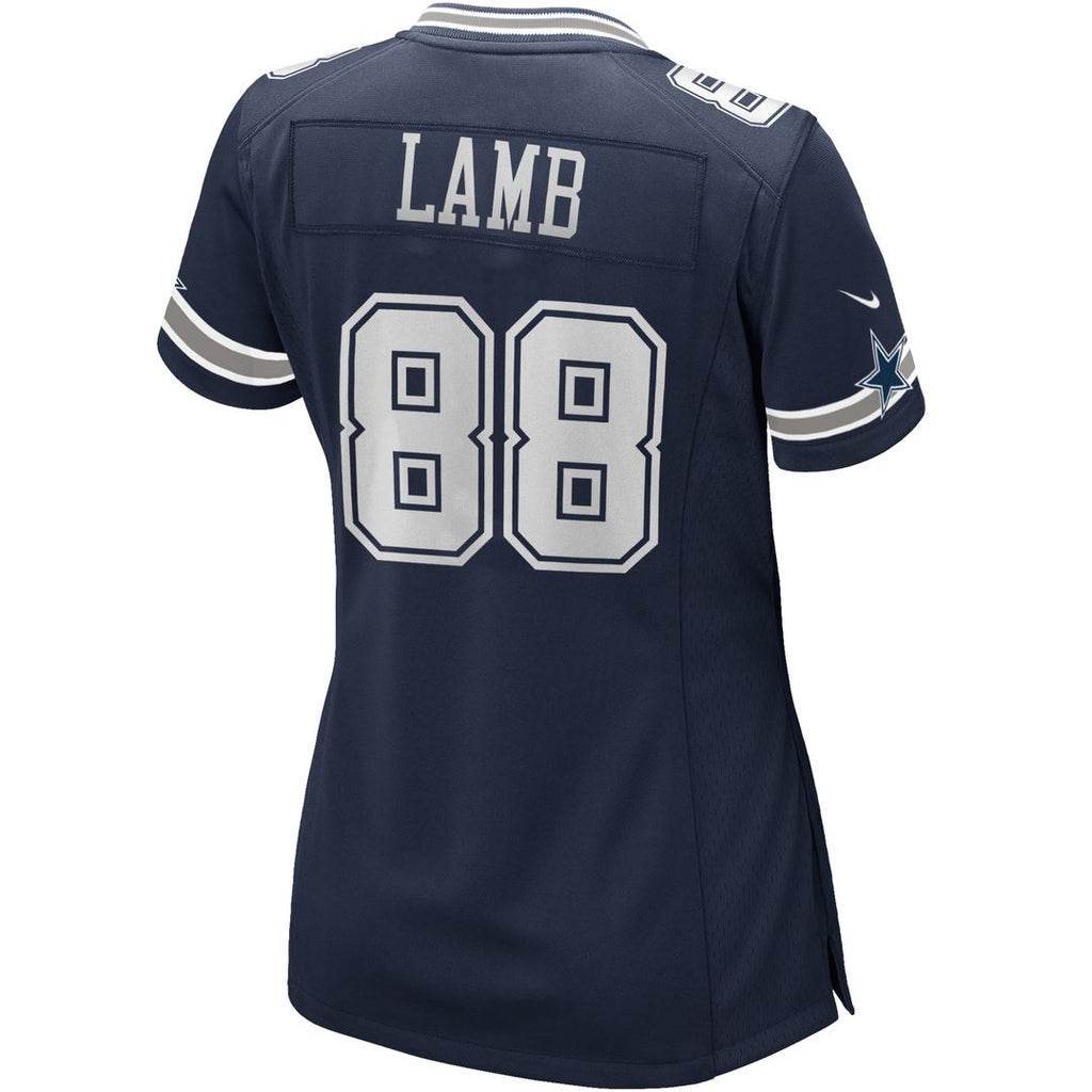CeeDee Lamb Dallas Cowboys Nike Women's 2nd Alternate Game Jersey - White