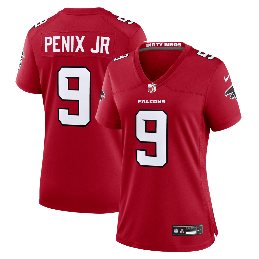 Michael Penix Jr. Atlanta Falcons Nike Women's Alternate Game Jersey -  Black