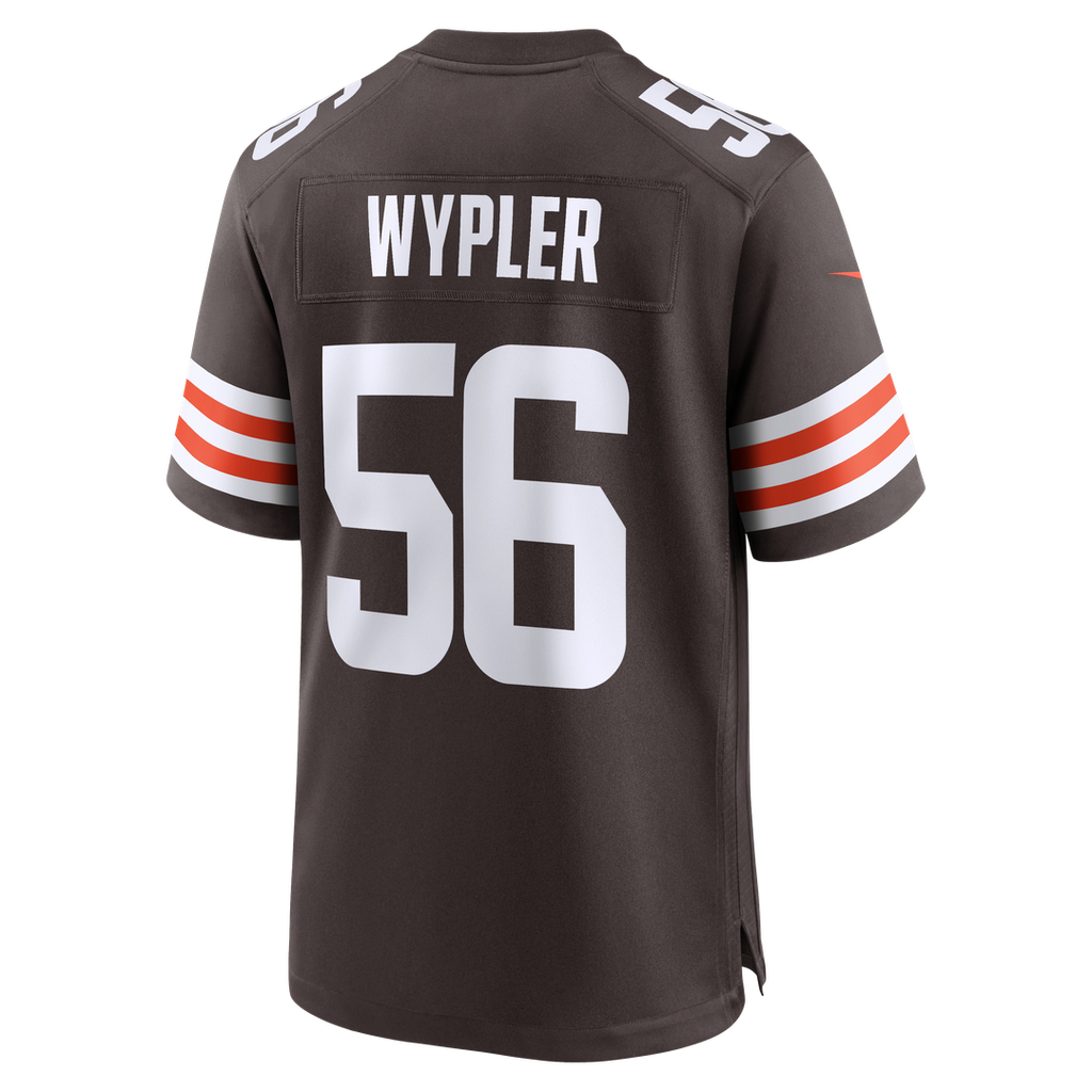Luke Wypler Cleveland Browns Nike Team Game Jersey -  Brown