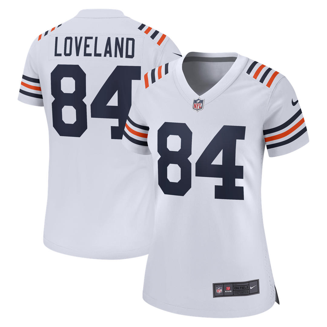 Colston Loveland Chicago Bears Nike Women's Alternate Game Jersey - White