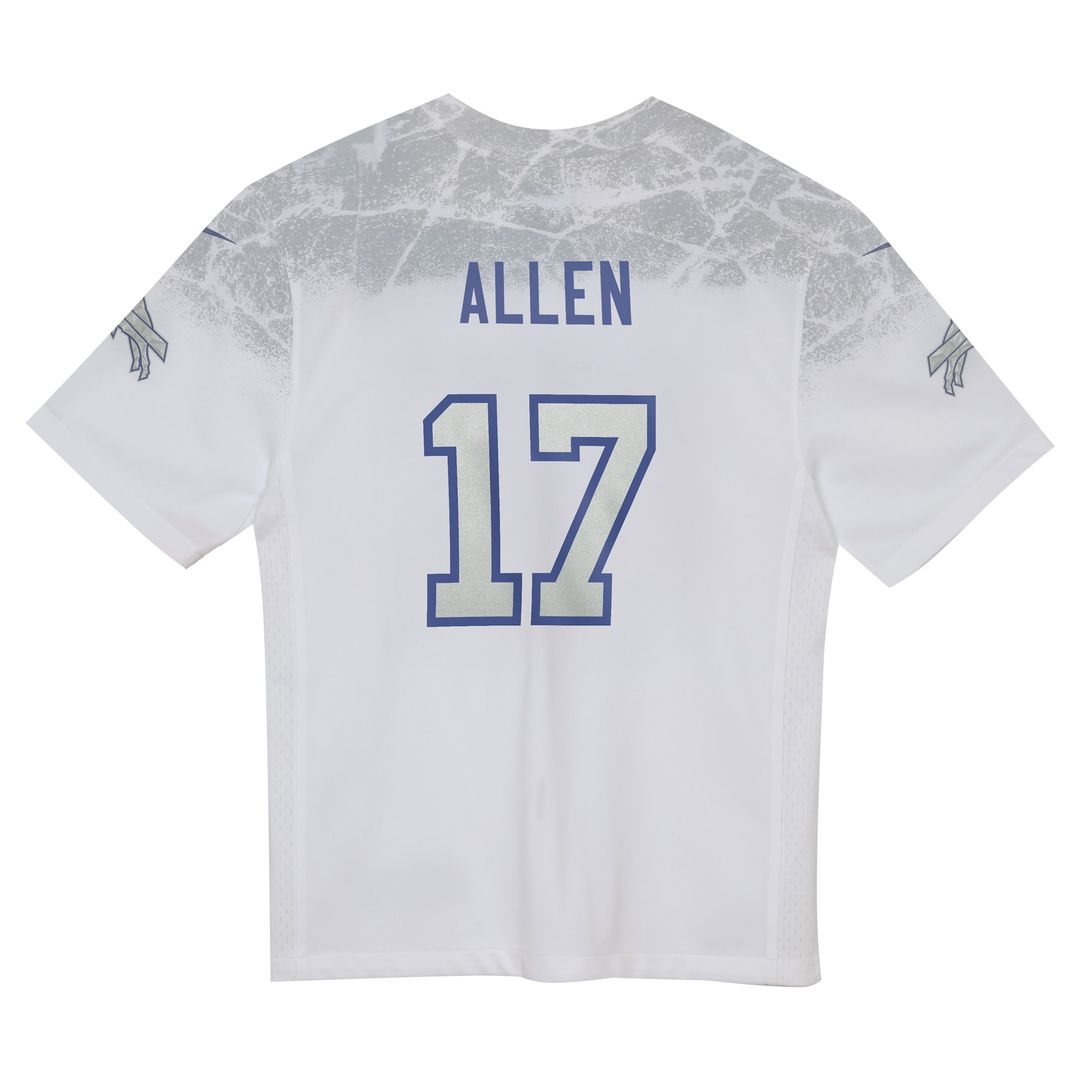 Josh Allen Buffalo Bills Nike Toddler 2025 Rivalries Collection Game Jersey - White