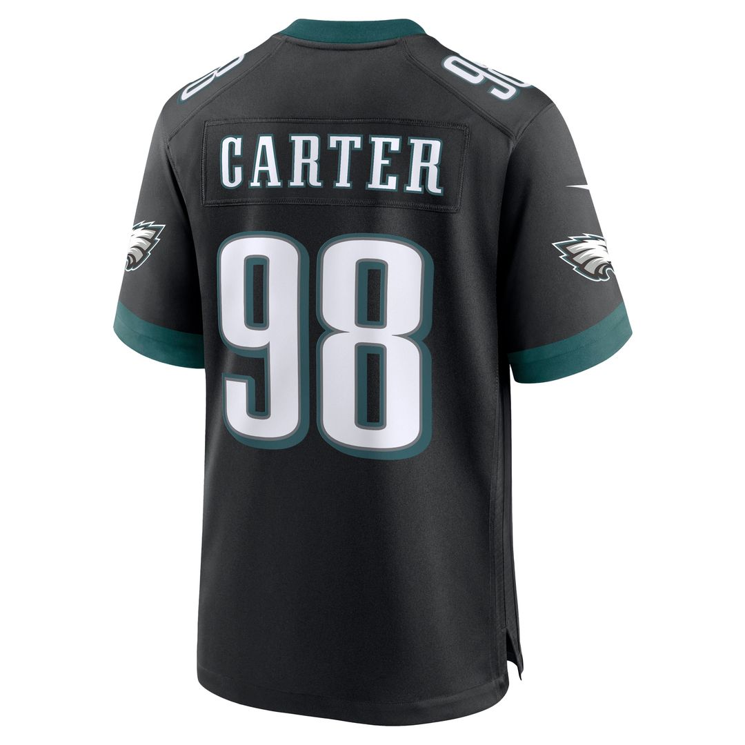 Jalen Carter Philadelphia Eagles Nike Alternate Game Jersey - Kelly Green