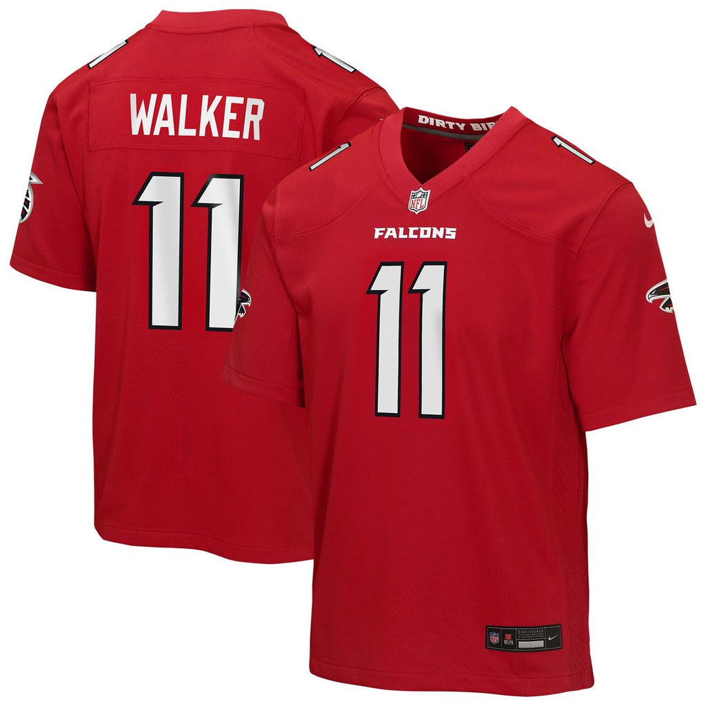 Jalon Walker Atlanta Falcons Nike Youth Game Jersey - Red