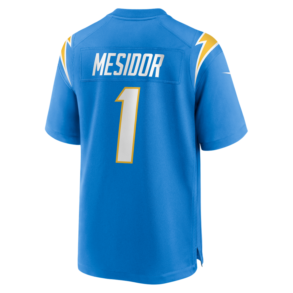 Akheem Mesidor Los Angeles Chargers Nike 2026 NFL Draft First Round Pick No. 22 Team Game Jersey - Powder Blue