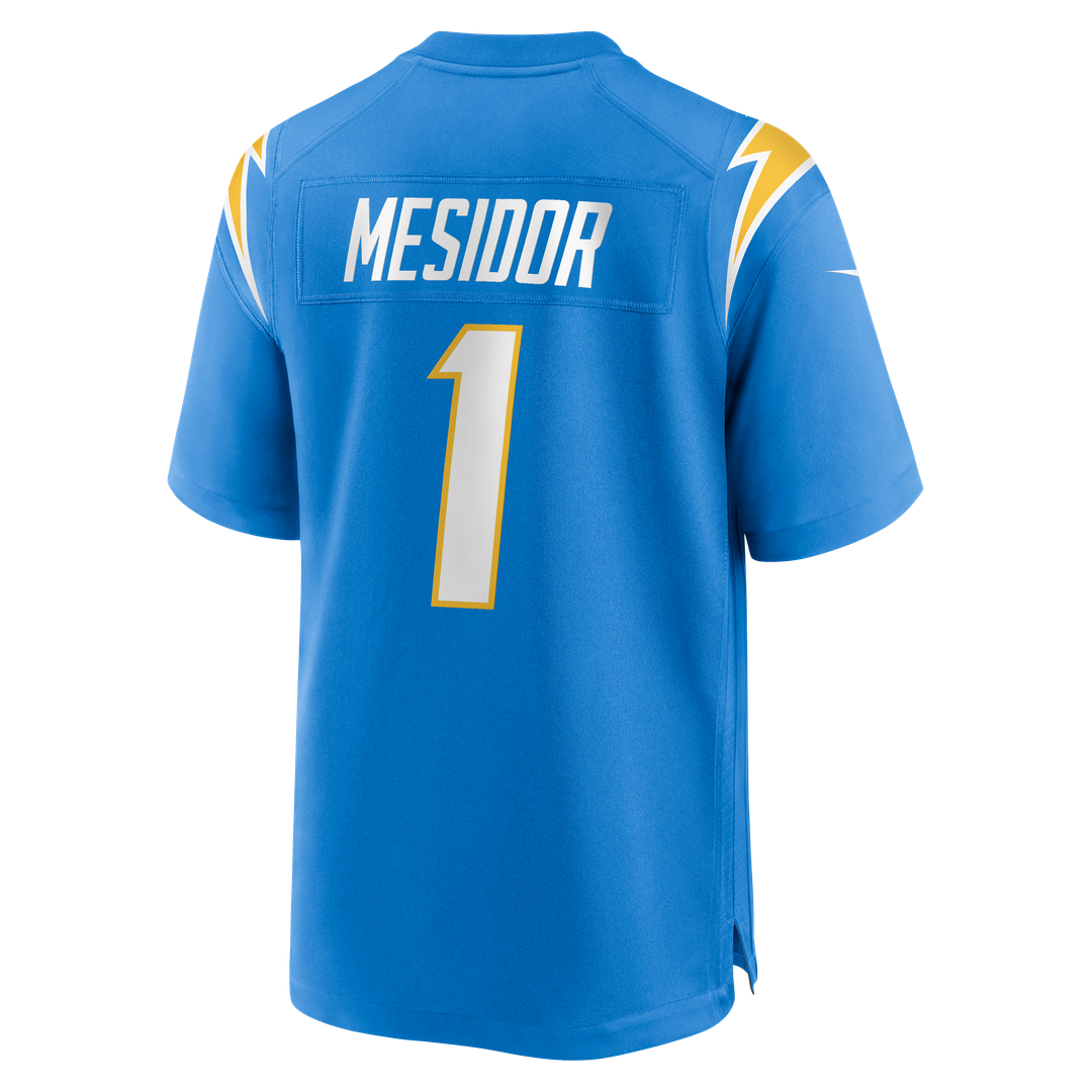 Akheem Mesidor Los Angeles Chargers Nike 2026 NFL Draft First Round Pick No. 22 Team Game Jersey - Powder Blue