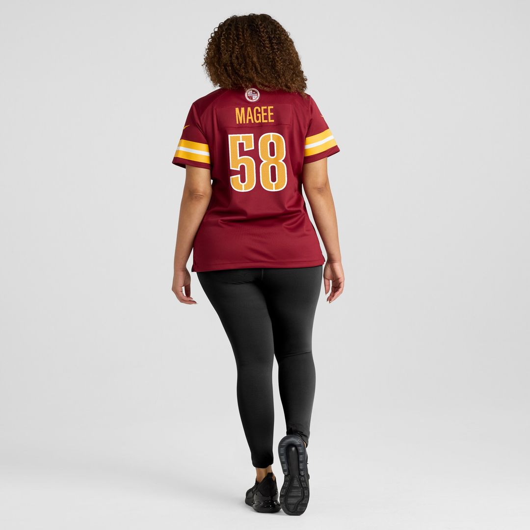 Jordan Magee Washington Commanders Nike Women's Team Game Jersey -  Burgundy