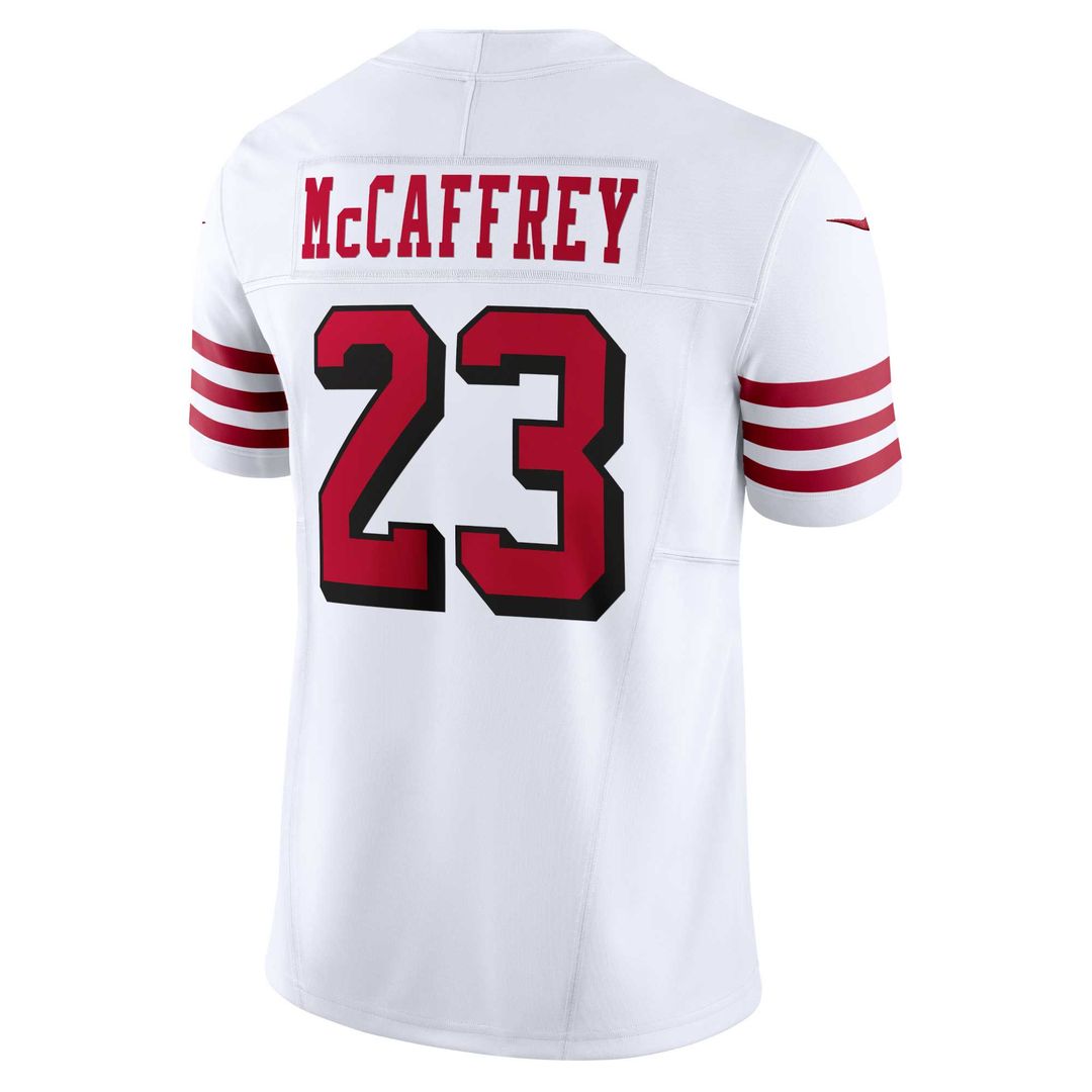 Christian McCaffrey San Francisco 49ers Nike Vapor F.U.S.E. Limited Jersey - Scarlet