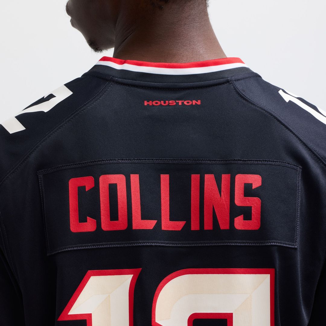 Nico Collins Houston Texans Nike Game Jersey - Navy